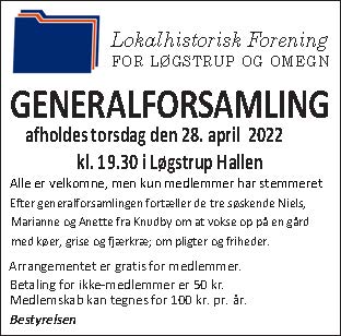 Annonce Fjends Folkeblad GF 2022