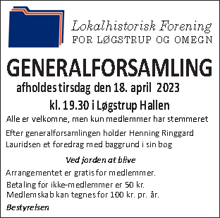 Annonce Fjends Folkeblad GF 2023