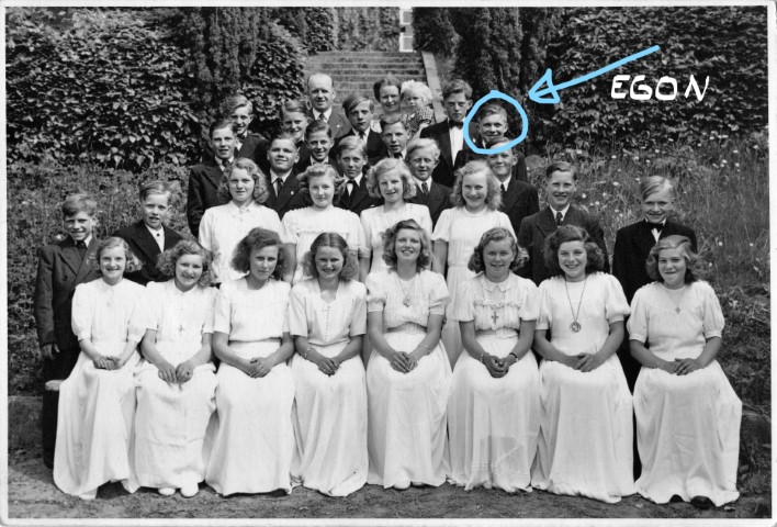 Fiskbæk konfirmation 1947 Egon Havgaard Small